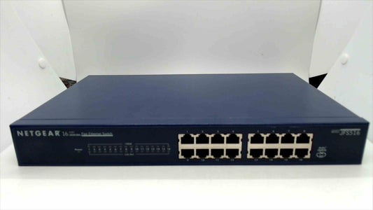 Netgear 16 Port 10/100 Mbps Fast Ethernet Switch model JFS516