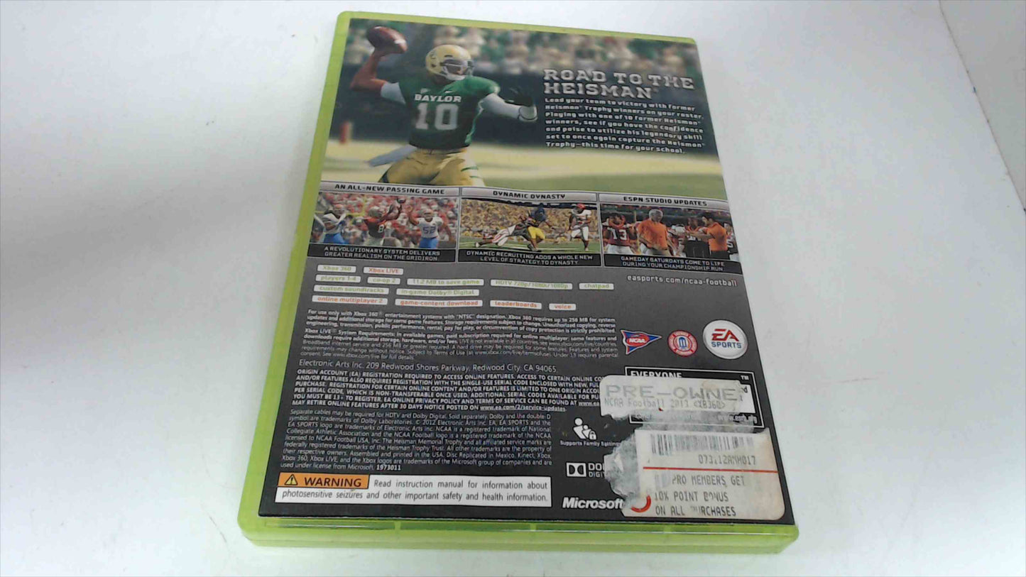 NCAA Football 13 XBOX360