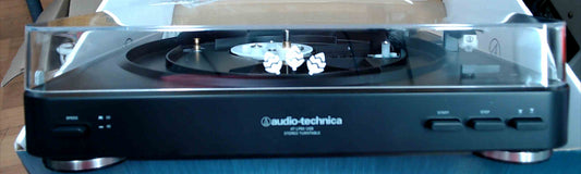Audio-Technica AT-LP60BK-USB Fully Automatic Belt Drive Stereo Turntable USB & Analog