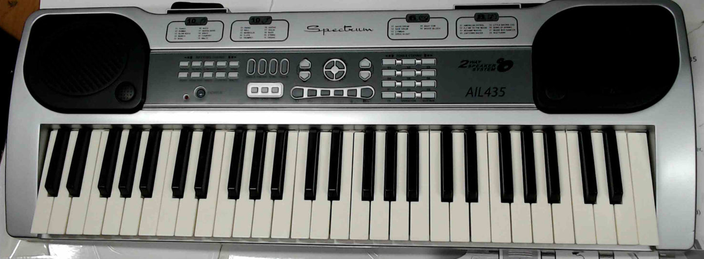 Spectrum AIL435 54 Key Electric Keyboard w/ mic & power adaptor