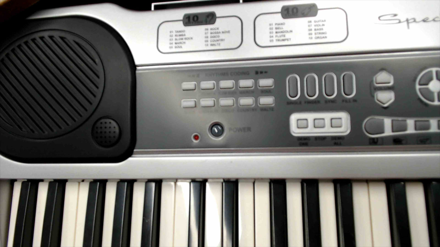 Spectrum AIL435 54 Key Electric Keyboard w/ mic & power adaptor