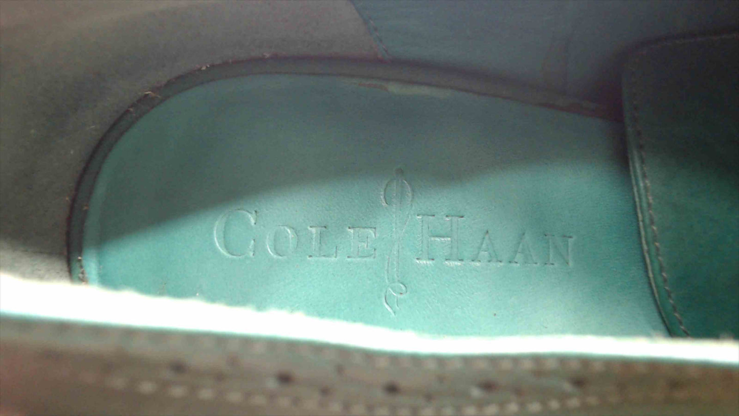 Cole Haan Turquoise or Green Leather Nikeair Oxford Pumps high heel size 9.5B