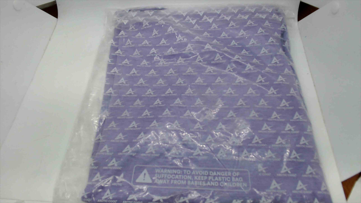 Artic Cool Instant Cool Woman's V Neck Shirt Size XL Purple