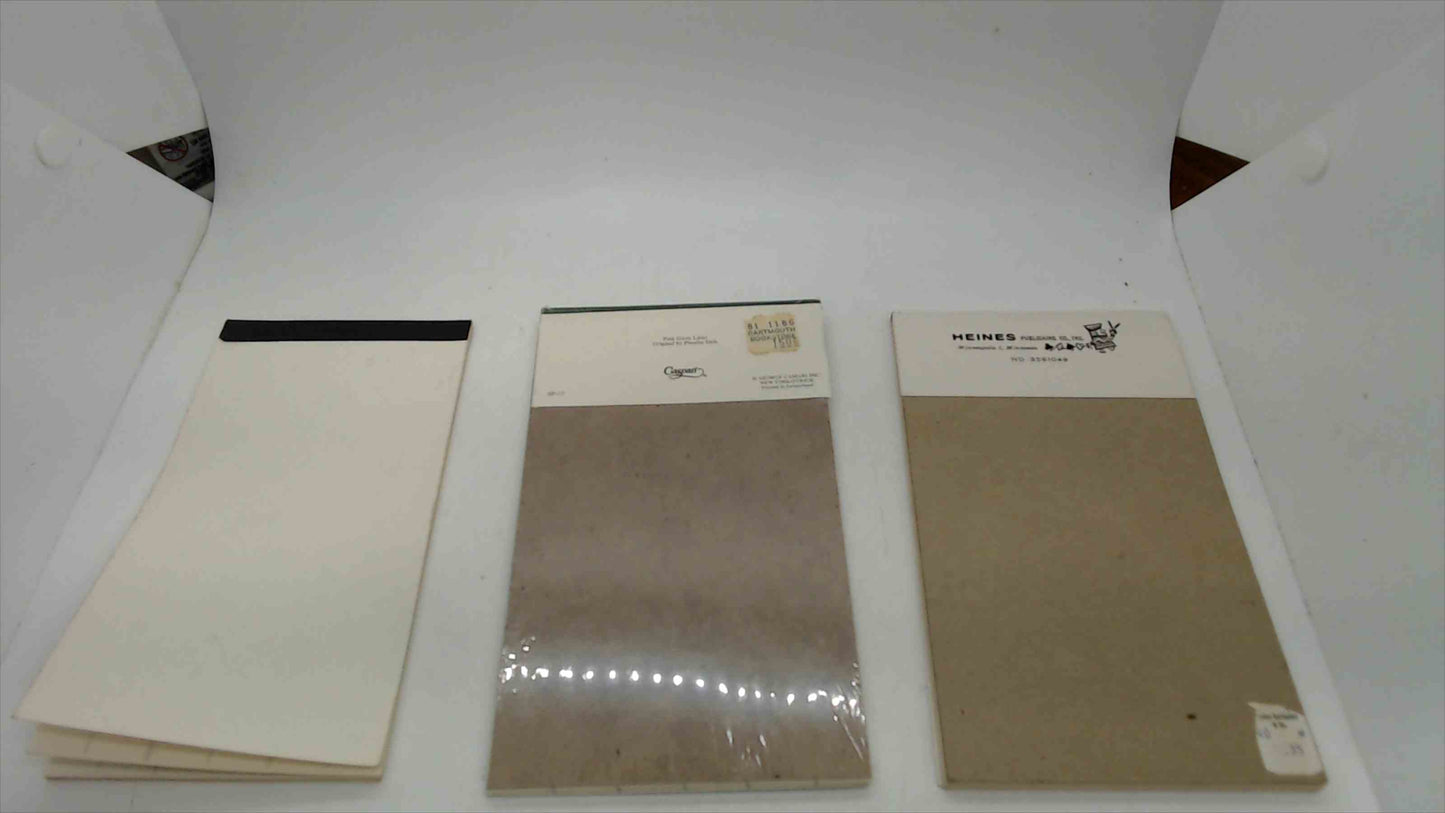 Lot of 5 Bridge Score pads New and Used