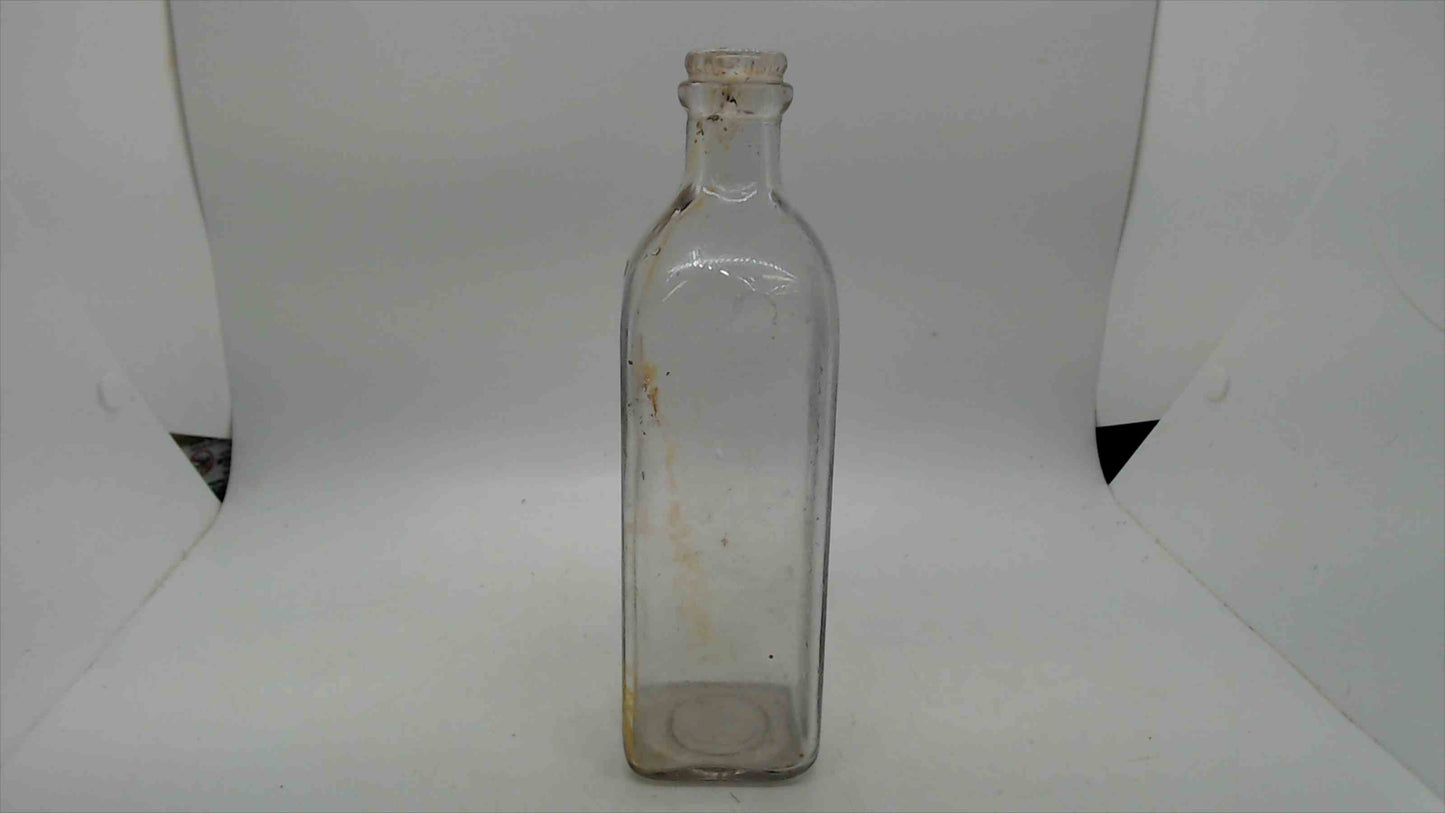 Antique EMBALMING Fluid Bottle Egyptian Chemicals Co. Boston Mass.
