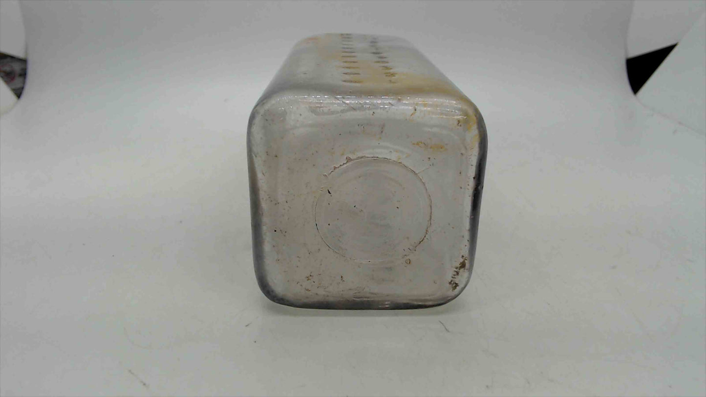 Antique EMBALMING Fluid Bottle Egyptian Chemicals Co. Boston Mass.