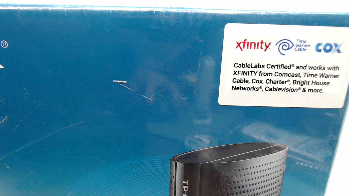 TP-LINK DOCSIS 3.0 Cable Modem TC-7610 Gigabit Ethernet 343 Mbps Xfinity Cox