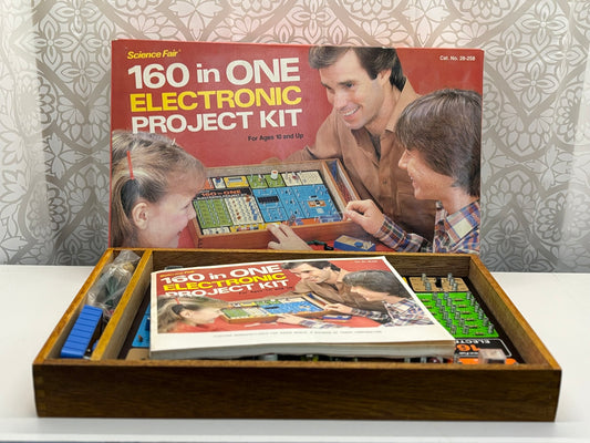 Vintage Science 160 in One Electronic Project Kit