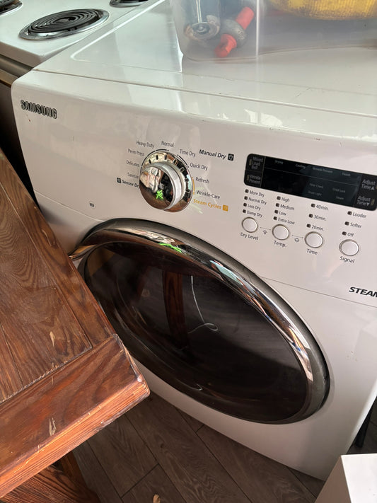 Samsung Steam Front-Load Electric Dryer – Tested & Working