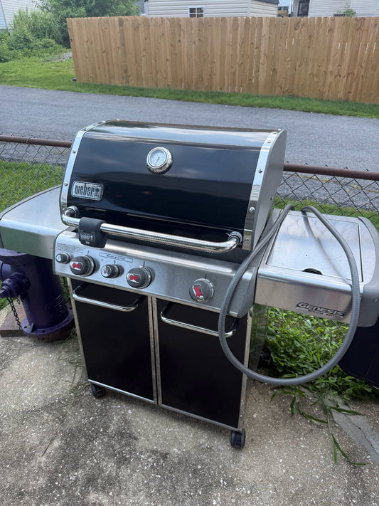 Weber Genesis Special Edition 3-Burner Natural Gas Grill – Black & Stainless Steel